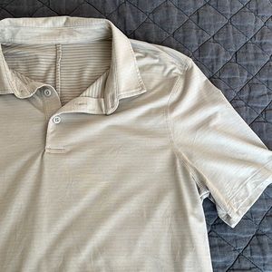Lululemon Gray Athletic Polo